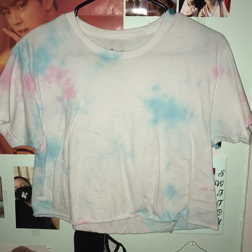 DIY tye-dye cotton candy crop